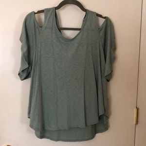 Express Cold Shoulder Tee
